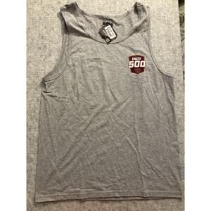 Indy 500 Mens Logo Print Tank Top Sz Medium Mens Brand New